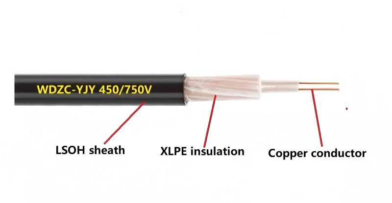 Halogen-free and Low-smoke Flame-retardant Control Cable